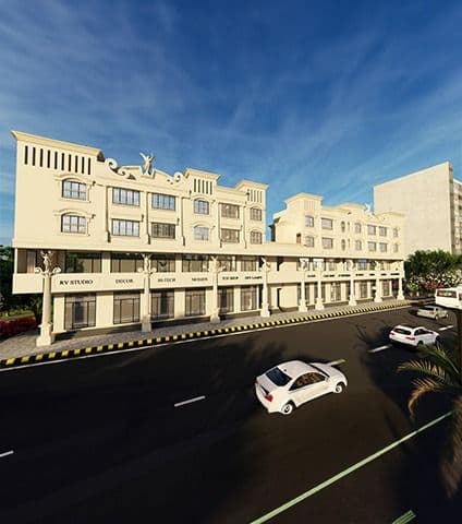 project overview Tharwani Millennium Arcade